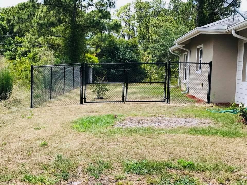 All American Fencing completed project